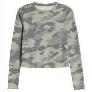 BP NORDSTROM camo thermal tee NWT